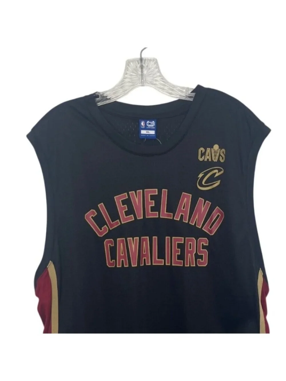 Cleveland Cavaliers Ultra Game NBA Jersey Tank Top XL Black New